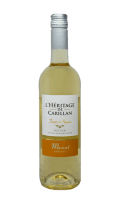 Vin I.G.P Pays d'Oc Blanc Moelleux Muscat L'Héritage de Carillan — photo du produit