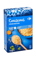 Couscous grains moyens Carrefour — photo du produit
