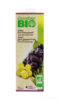 Pur Jus D'Raisin Bio Carrefour Bio — photo du produit