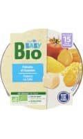 Plat bébé bio polenta et saumon dès 15 mois Carrefour my Baby Bio — photo du produit