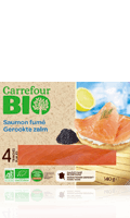 Saumon fumé BIO Carrefour — photo du produit