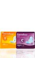 Serviettes ultra minces Carrefour — photo du produit