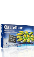 Moules farcies à l'ail et fines herbes Carrefour — photo du produit