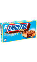 Barre glacée Crisp cacahuètes et caramel Snickers — photo du produit