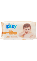 Lingettes bébé à l'huile d'amande douce CARREFOUR BABY — photo du produit