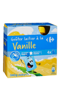 Gourdes goûter laitier à la vanille Carrefour — photo du produit