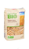 Penne rigate semi-complet Carrefour Bio — photo du produit
