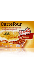 Lasagnes à la Bolognaise surgelées Carrefour — photo du produit