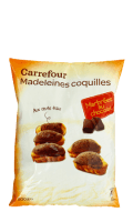 Madeleines Coquilles marbrées au chocolat Carrefour — photo du produit