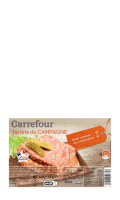 Terrine de campagne Carrefour — photo du produit