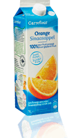 Pur Jus d'orange sans pulpe Carrefour — photo du produit
