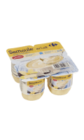 Semoule au lait à la vanille Carrefour — photo du produit