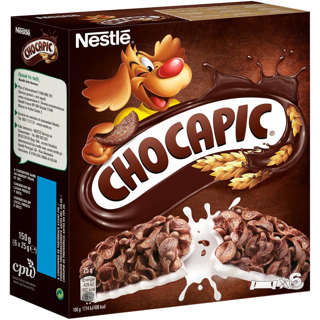 NESTLE CHOCAPIC Barres de Céréales 6x25g — photo du produit