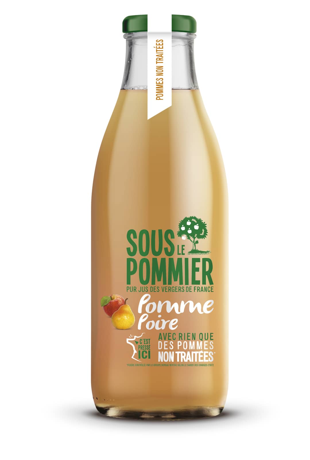 Jus de pomme poire Sous le Pommier — photo du produit