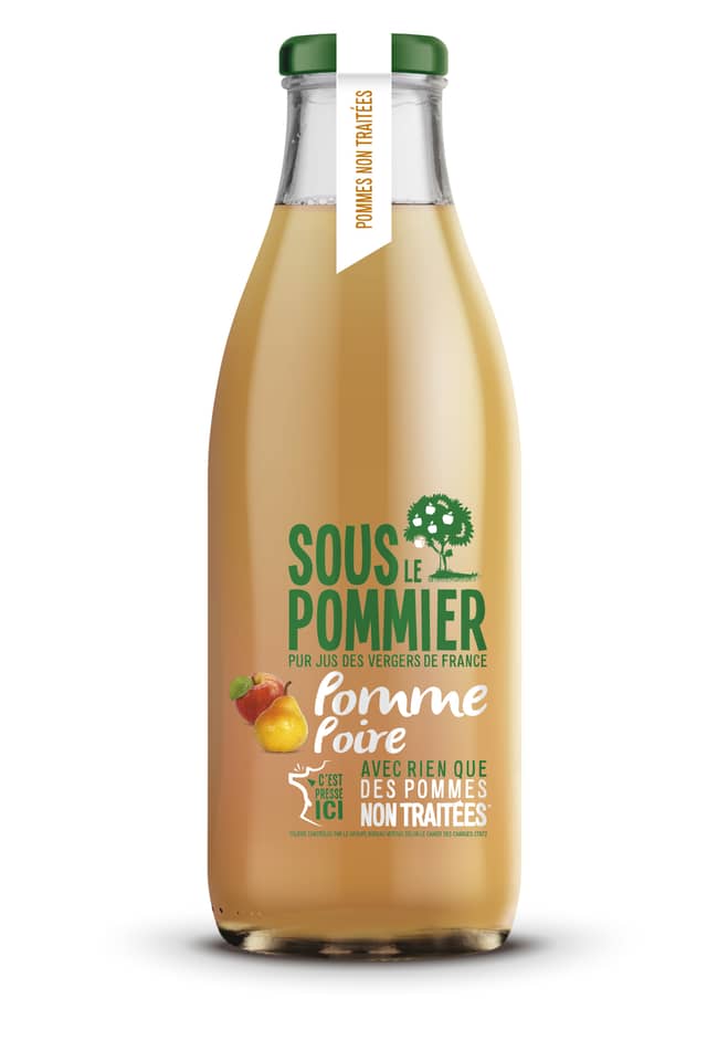 Jus de pomme poire Sous le Pommier — photo du produit