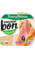 Jambon Simplement bon Sans couenne Fleury Michon — photo du produit