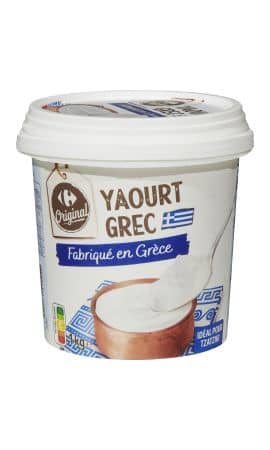 Yaourt grec Carrefour Original — photo du produit