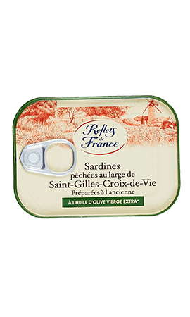Sardines à l'huile d'olive Reflets de France — photo du produit