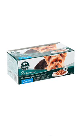 Pâtée pour chien sénior assortiment Carrefour Companino — photo du produit