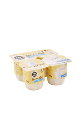 Dessert riz au lait nature Carrefour Original — photo du produit