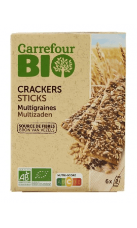 Crackers multigraines Carrefour Bio — photo du produit