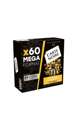 Café capsules Compatibles Nespresso lungo classique °6 Carte Noire — photo du produit