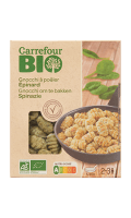 Gnocchi à poêler aux épinards Carrefour Bio — photo du produit