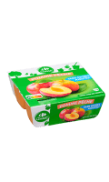 Compote pomme pêche sans sucres ajoutés Carrefour Classic' — photo du produit