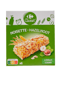 Barres céréales noisette Carrefour Classic' — photo du produit