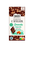 Chocolat noir et éclats d'amandes grillées Nestlé Les Recettes de L'Atelier — photo du produit