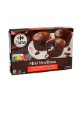Mini moelleux cœur fondant chocolat Carrefour Extra — photo du produit