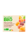 Pâtes de fruits assortiment Bio Carrefour Bio — photo du produit