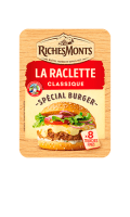 Fromage en Tranches La raclette Spéciale Burger Riches Monts — photo du produit