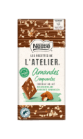 Chocolat au lait et éclats d'amande Nestlé Les Recettes de L'Atelier — photo du produit