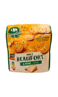Biscuits apéritif beaufort & poivre Carrefour Sensation — photo du produit