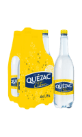 Eau minérale gazeuse aromatisée au citron QUEZAC — photo du produit