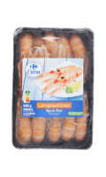 Langoustines entières crues Carrefour Extra — photo du produit