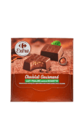 Bonbons chocolat lait praliné noisettes Carrefour Extra — photo du produit