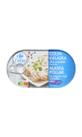 Filets de colin d'Alaska au naturel sans arêtes Carrefour Extra — photo du produit
