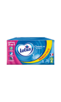 Mouchoirs Pur Blanc 3en1 Classic+ Lotus — photo du produit