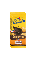 Tablette de chocolat noir sablé Poulain — photo du produit