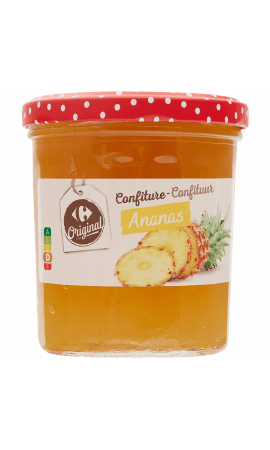 Confiture ananas Carrefour Original — photo du produit