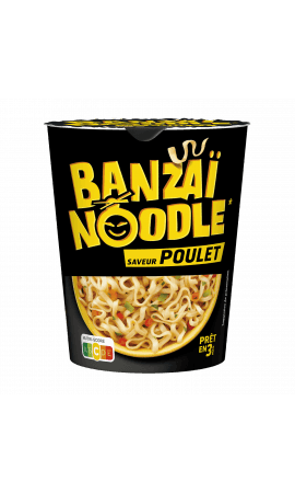 Nouilles saveur poulet Banzai Noodle — photo du produit