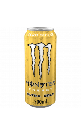 Boisson énergisante sans sucres Ultra Gold Monster — photo du produit
