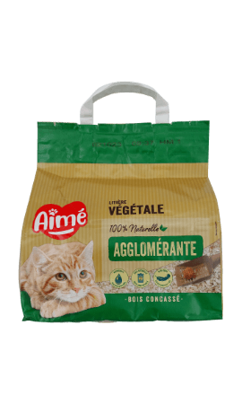 Litière pour chat agglomérante Aimé — photo du produit