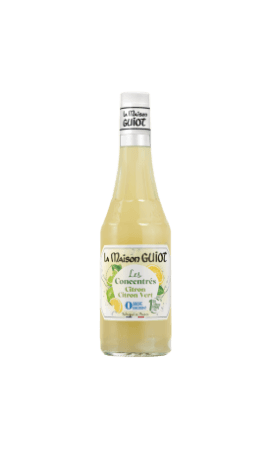 Sirop concentré de citron et citron vert La Maison Guiot — photo du produit