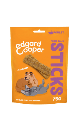 Sticks poulet pour chien adulte Edgard & Cooper — photo du produit