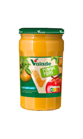 Compote Pomme Poire sans sucres ajoutés Valade — photo du produit